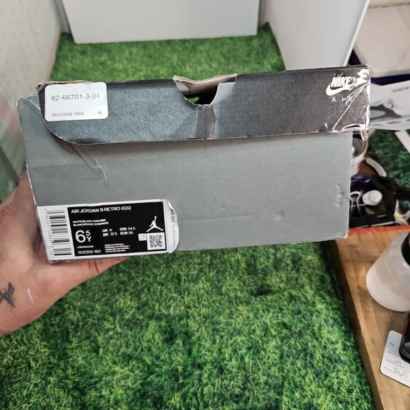 Nike Air Jordan 9 IX BG Retro Gym Red 302359-160  US Size 6.5Y (8 Wmns) CLEAN!!! - Picture 14 of 16